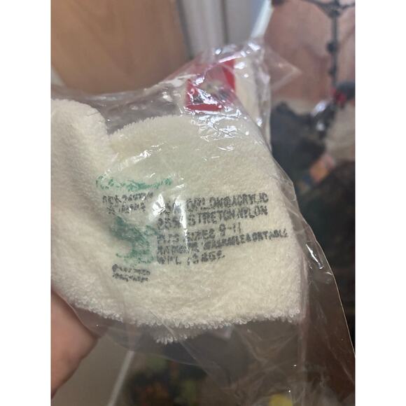 Walt Disney Productions Mickey Mouse Baby Booties 1980s NOS Sealed Size 0–1 USA - Picture 8 of 8